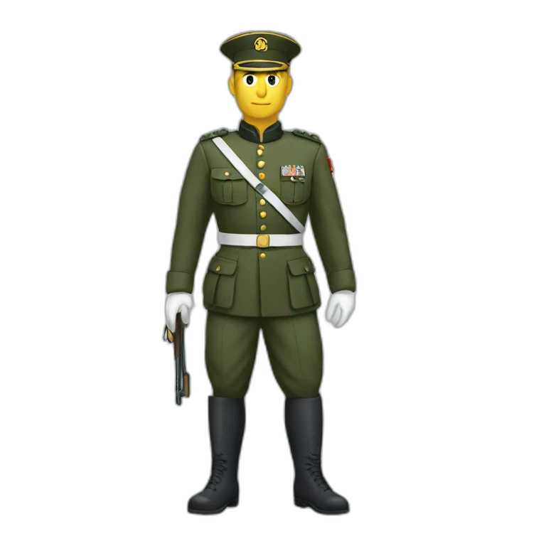 Salut militaire  emoji