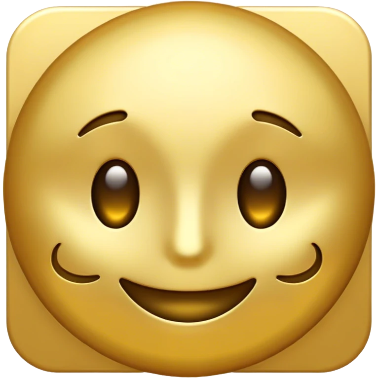Emoji with gold  emoji