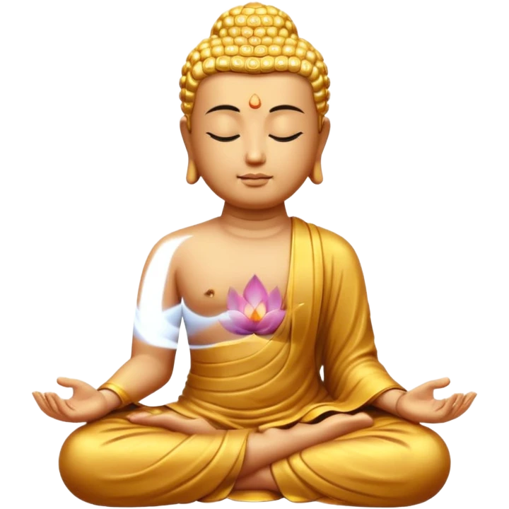 buddha meditate emoji
