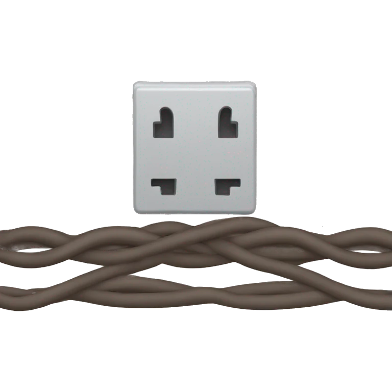 Mud background and a cable jointer, joining electrical cables  emoji