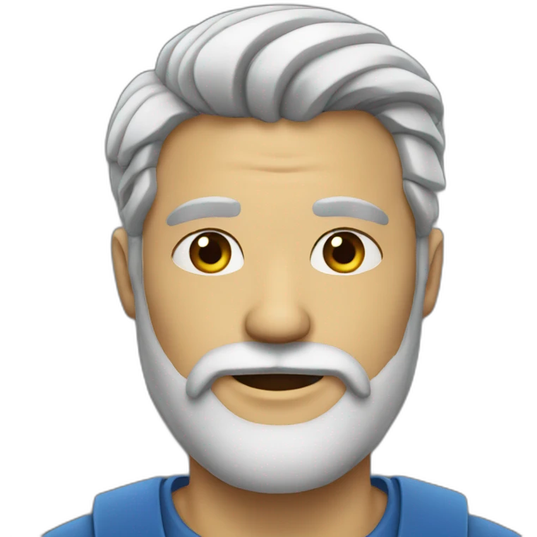 A man with beard emoji