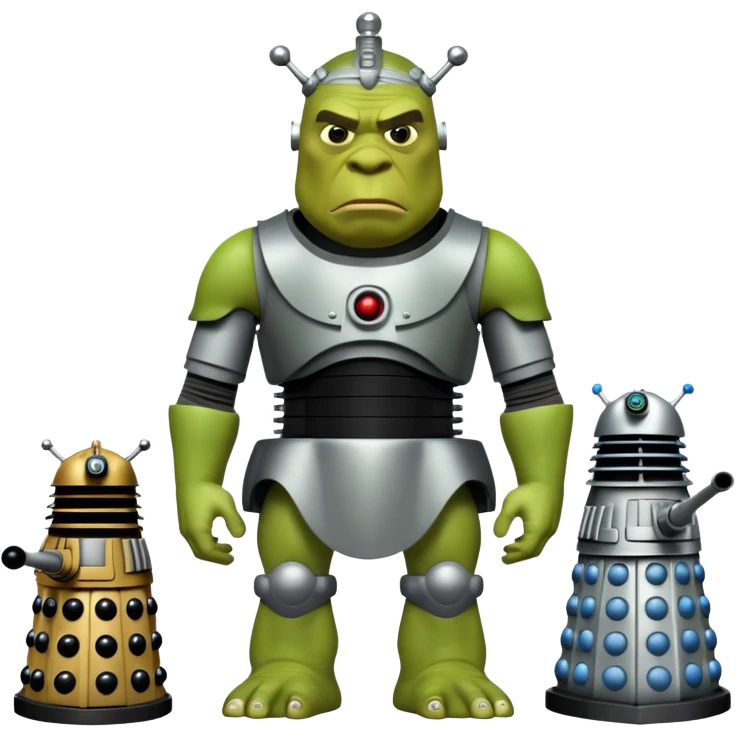 Shrek Farquhar dalek emoji