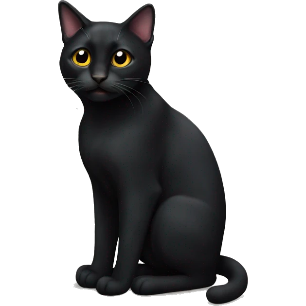 Mumbai Black Cat emoji