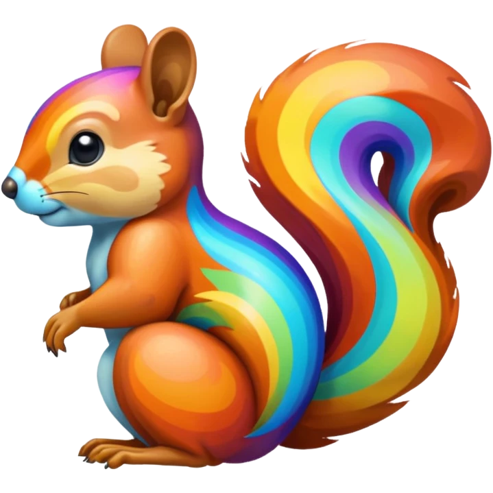 Trippy squirrel  emoji