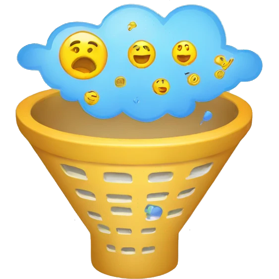sales funnel emoji