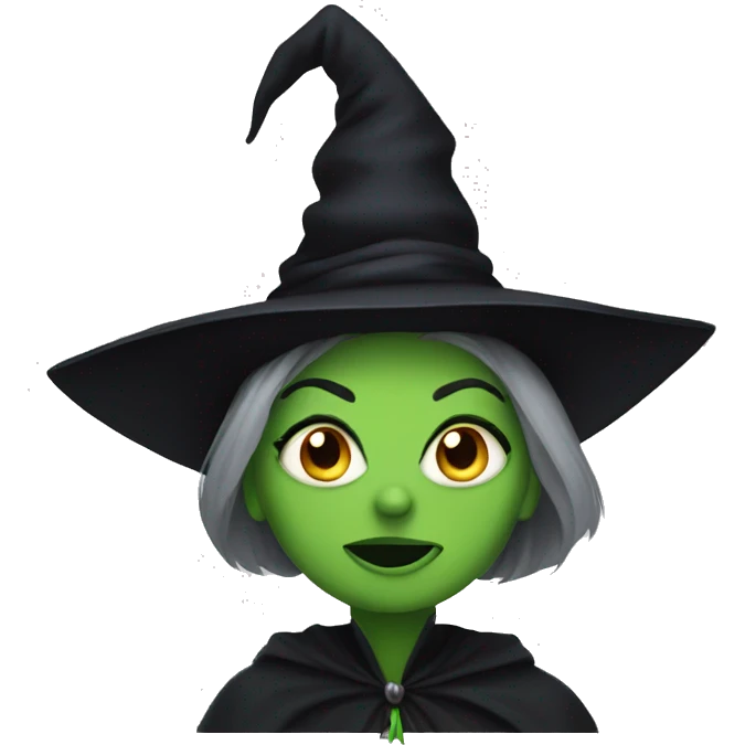 Wicked witch emoji