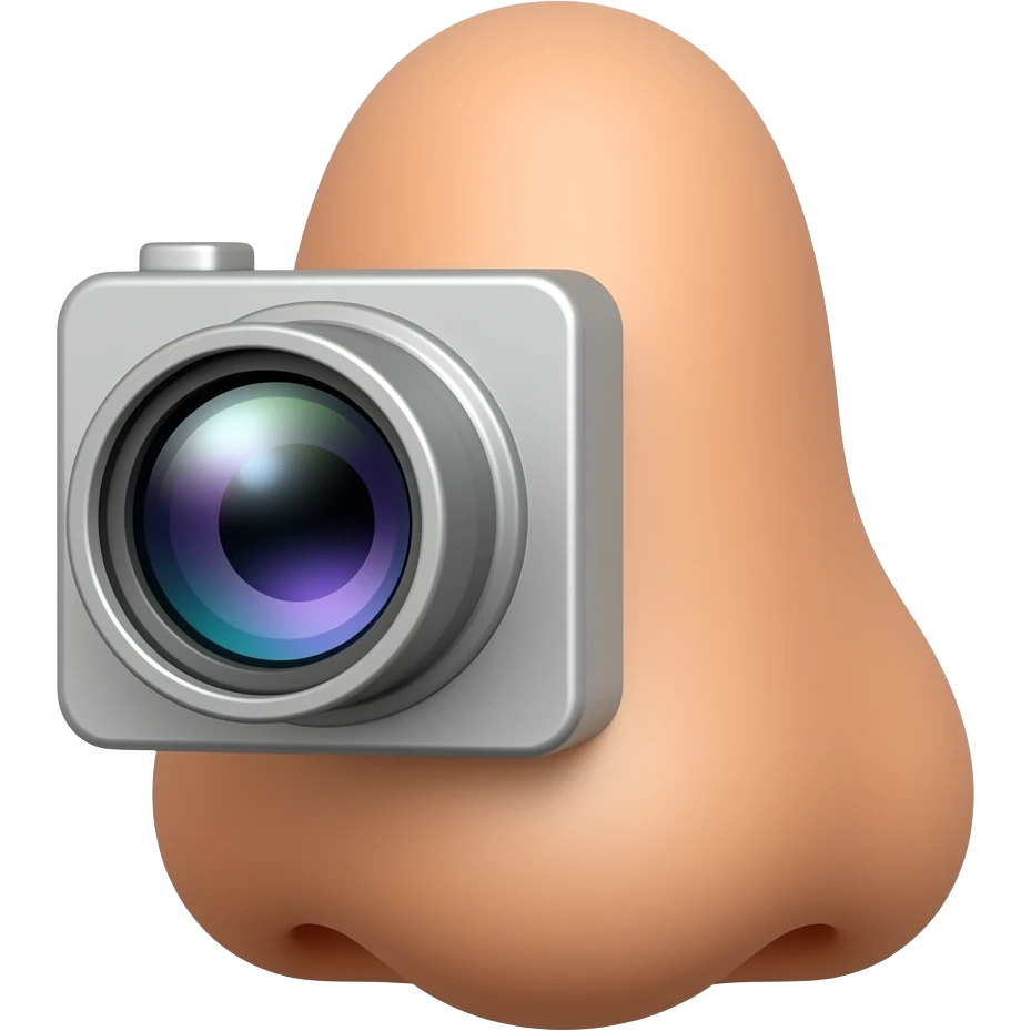 Nose camera emoji
