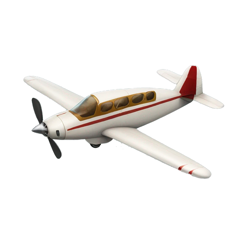 Amelia Earhart's Lockheed Vega 5B airplane emoji