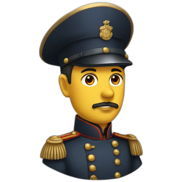 Maitre de chien armée emoji
