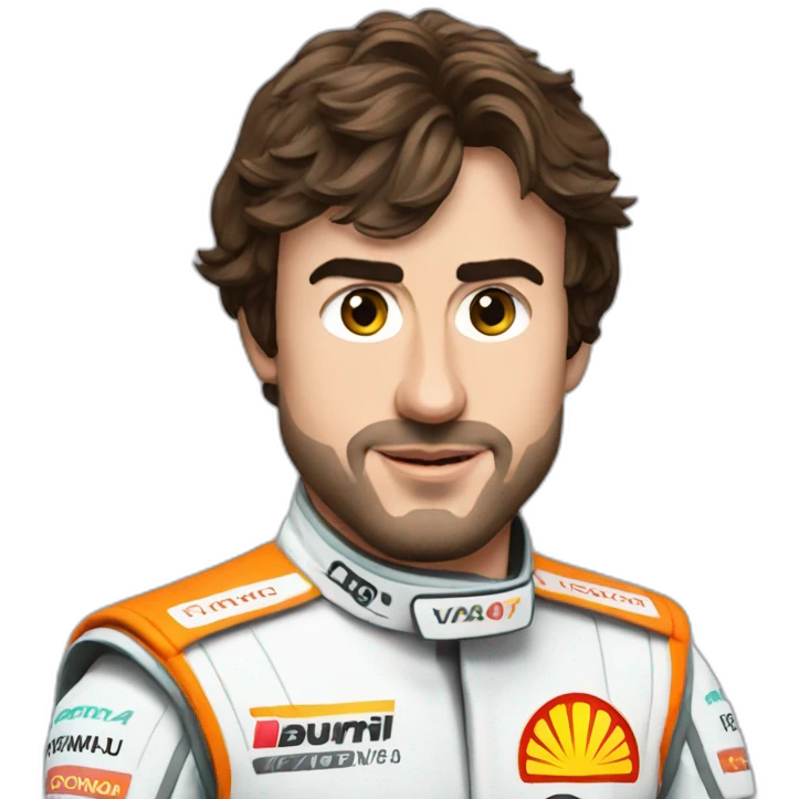 F1 Fernando alonso emoji