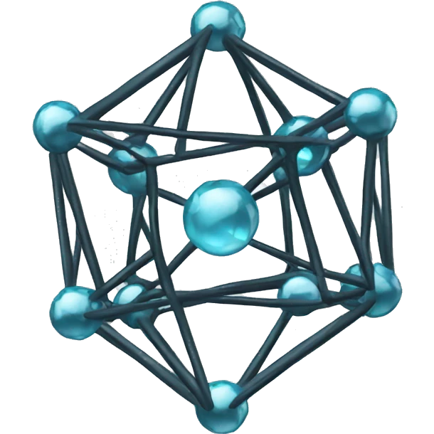 diamond structure by carbon atom emoji