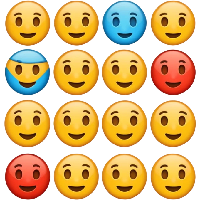 Flat emoji-style icon, bold strokes, rounded shapes, high contrast, simple geometry, transparent background. emoji