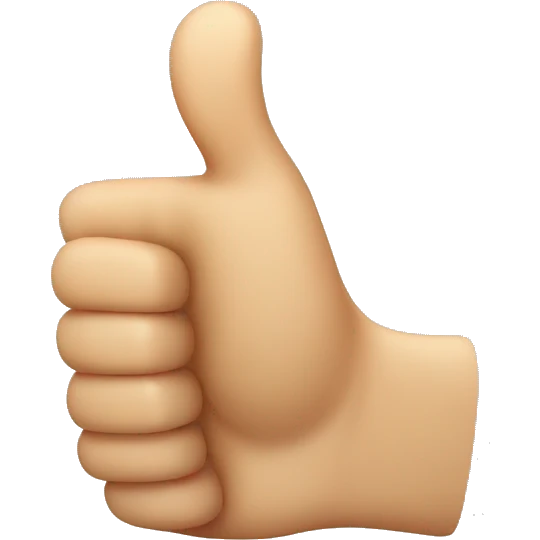 thumbs up  emoji