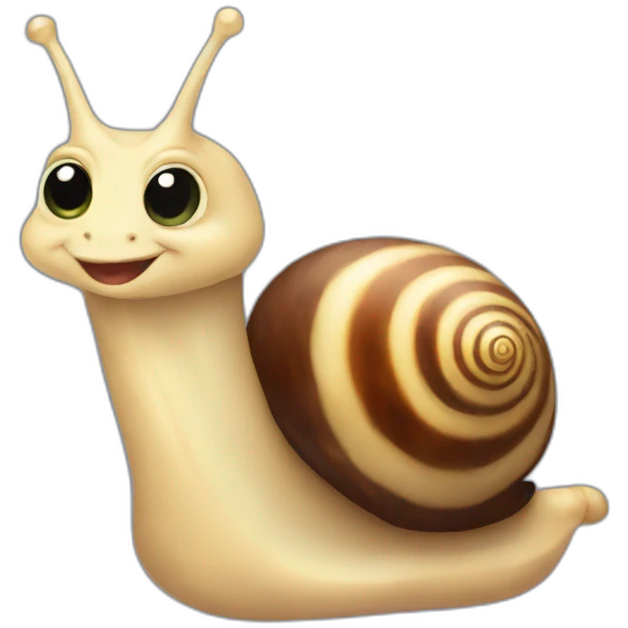 Baby man snail emoji