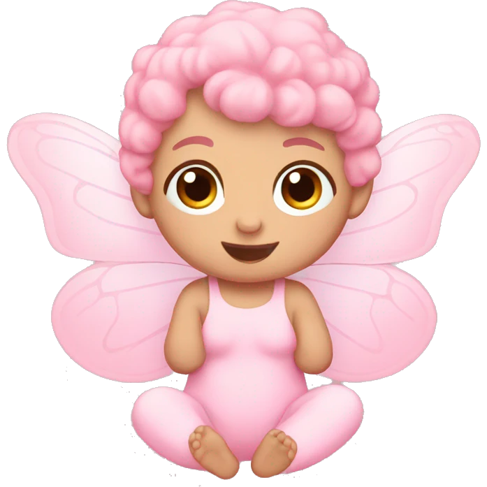 baby pink butterfly emoji emoji