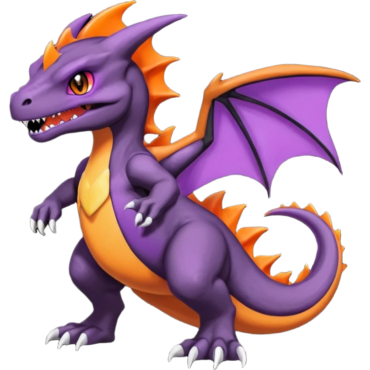 Salandit-Noibat-Duskull-Charizard-Hybrid (Full body) emoji