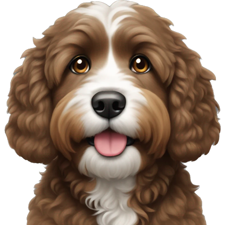 Sable bernedoodle emoji
