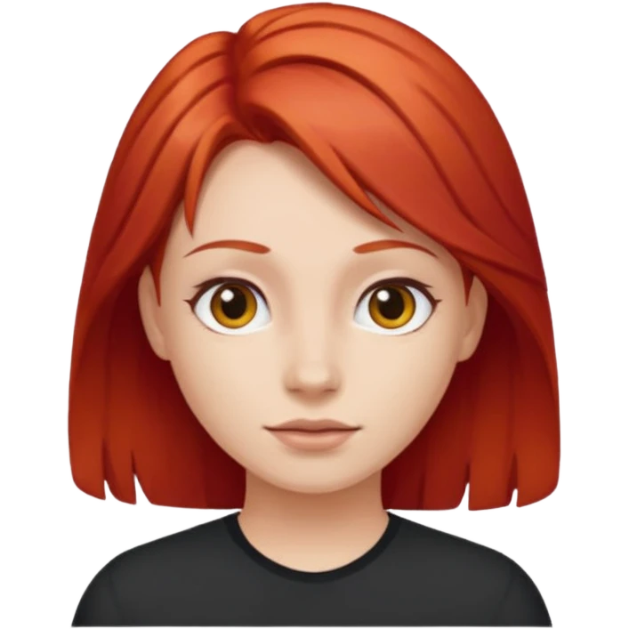 Pic à tête rouge emoji