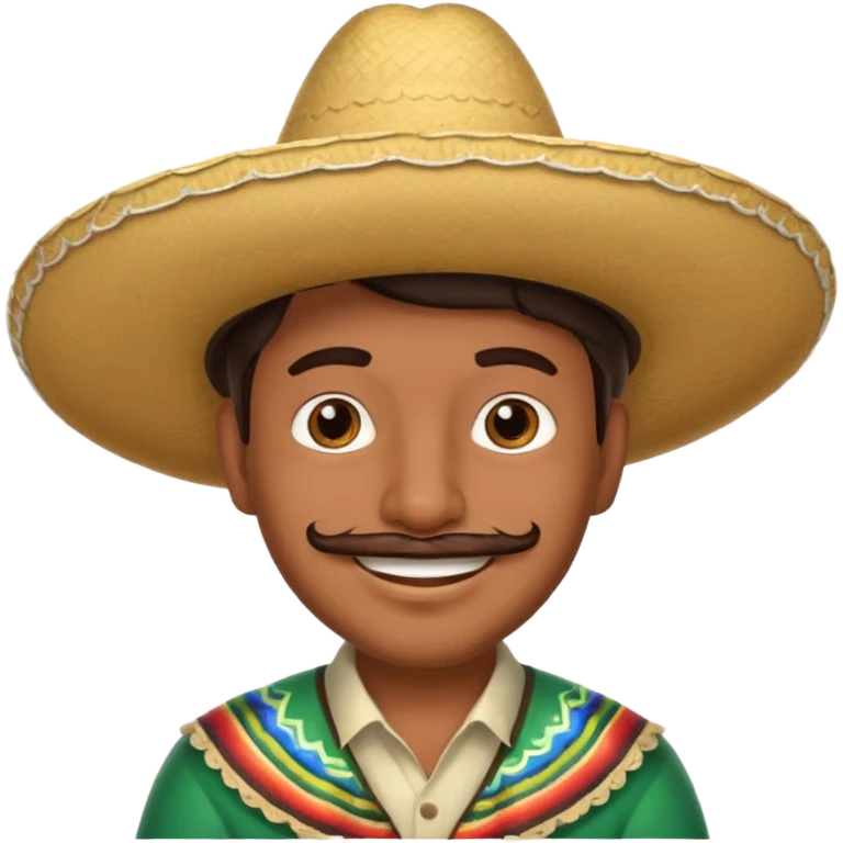 1900's mexican man emoji