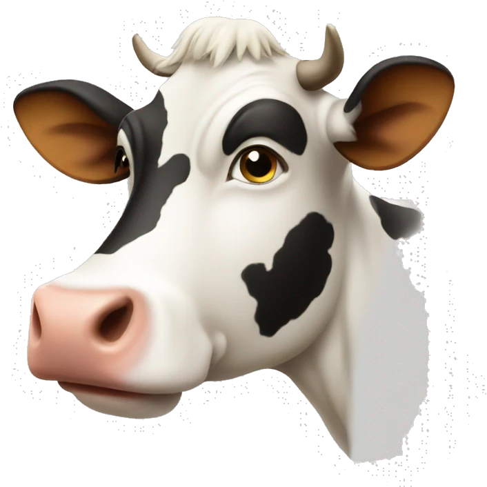 cow side view emoji