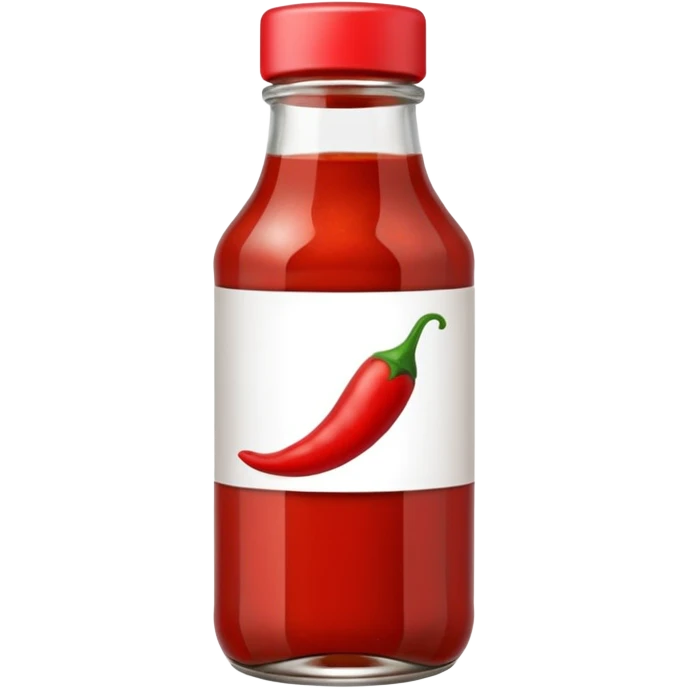chilli bean sauce in a glass bottle emoji