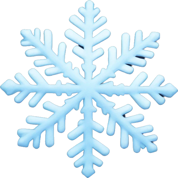 Snow flake emoji