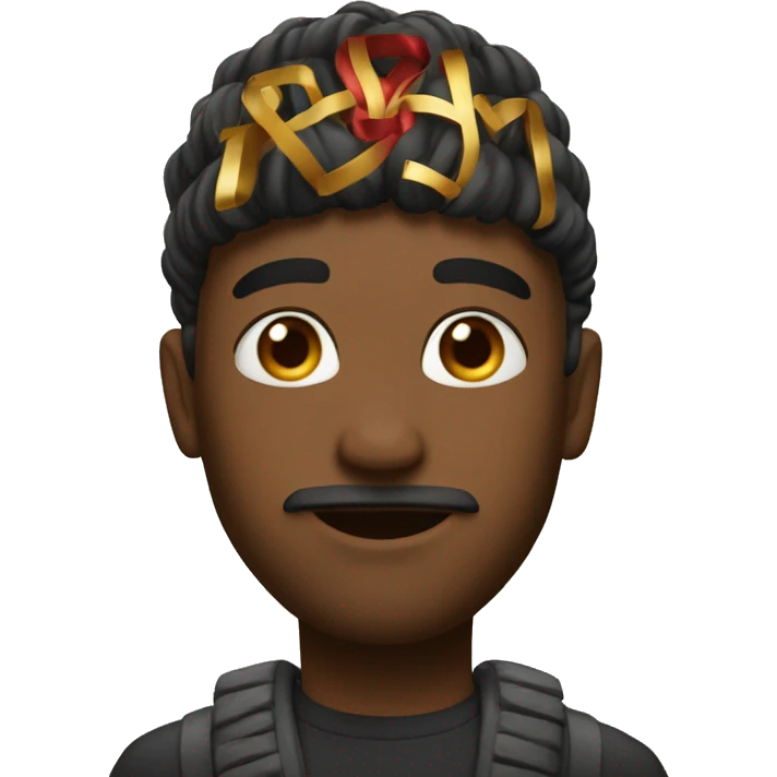 New Year's vibe emoji