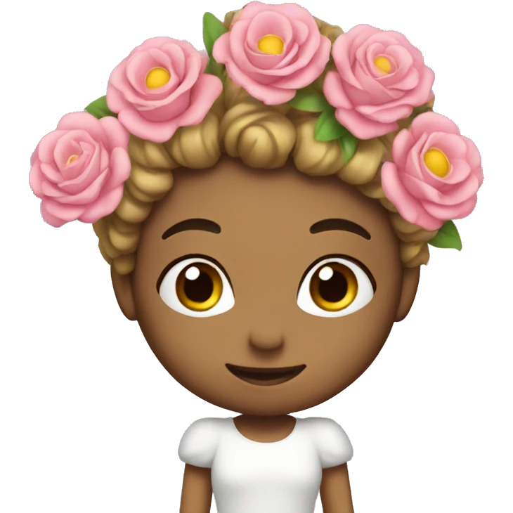flowers with marriage  emoji
