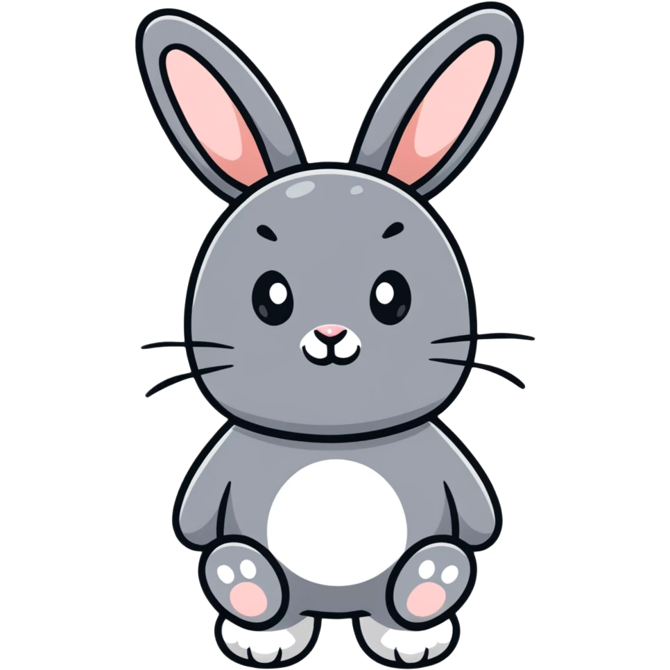 normal rabbit emoji