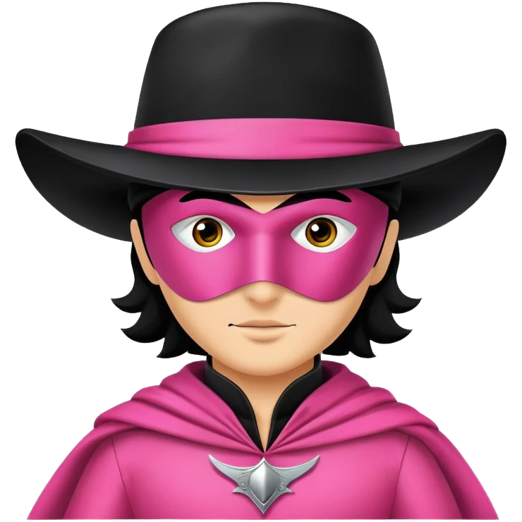Zorro rosa emoji