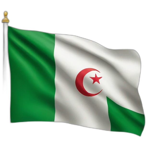 Algerian flag emoji