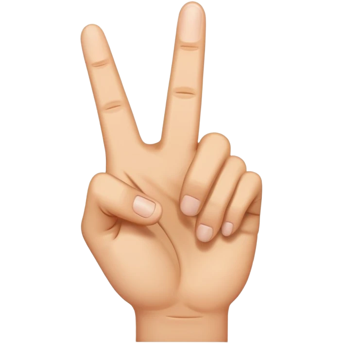 Flip off emoji