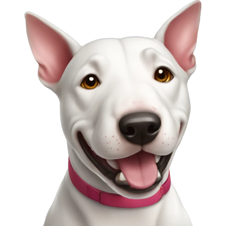 Bullterrier dog emoji