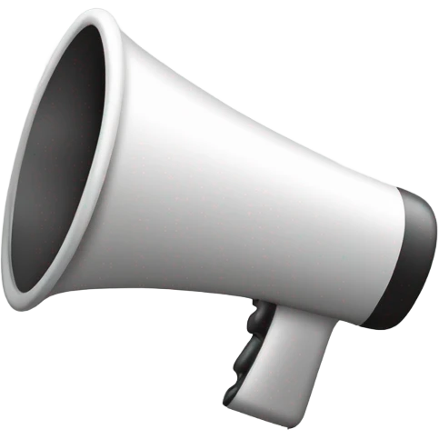 megaphone icon
 emoji