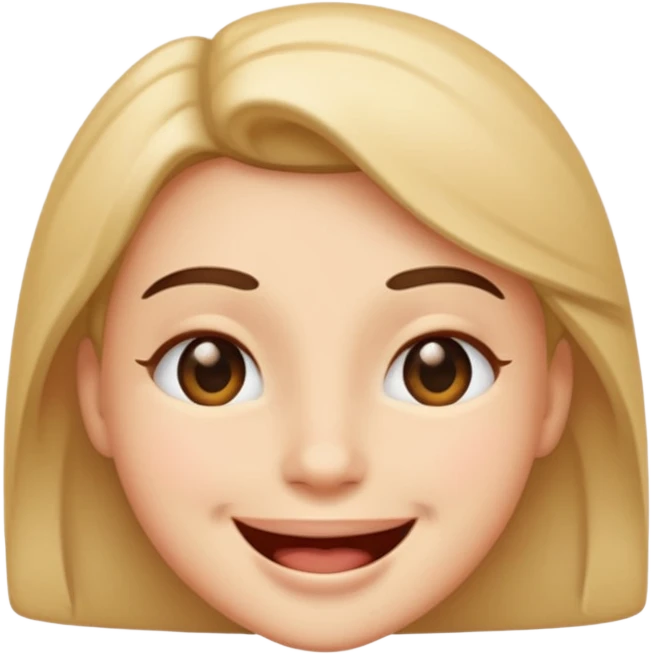 Smile guiñando un ojo emoji