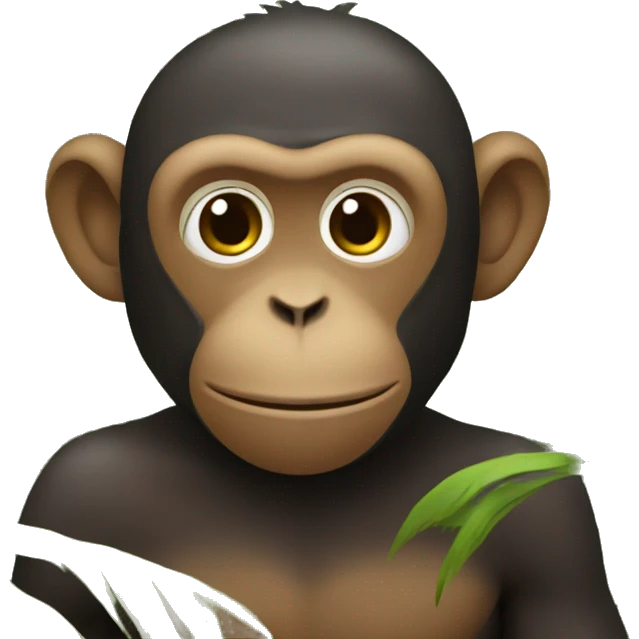 Monkey in jungles  emoji