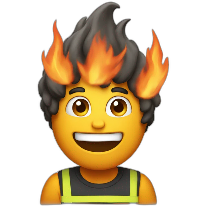 on fire emoji