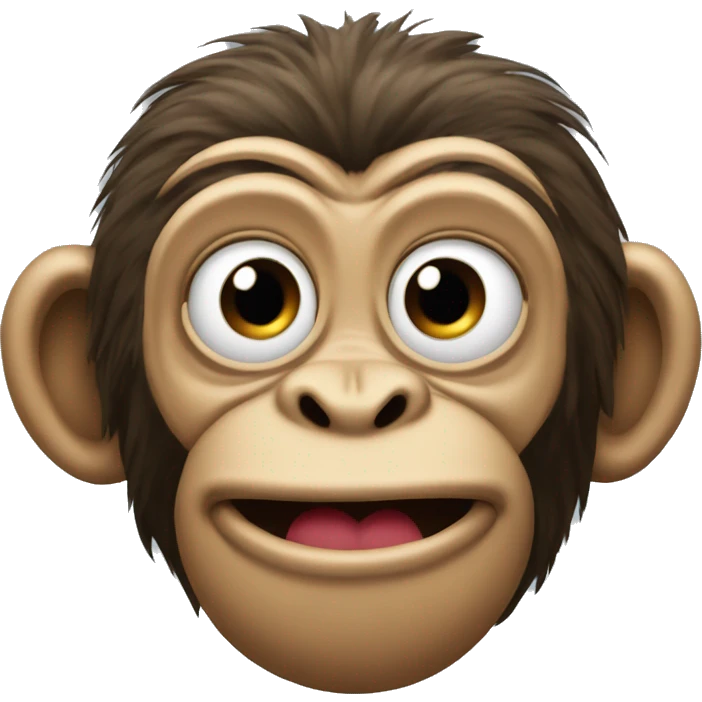 Monkey show rock-n-roll emoji