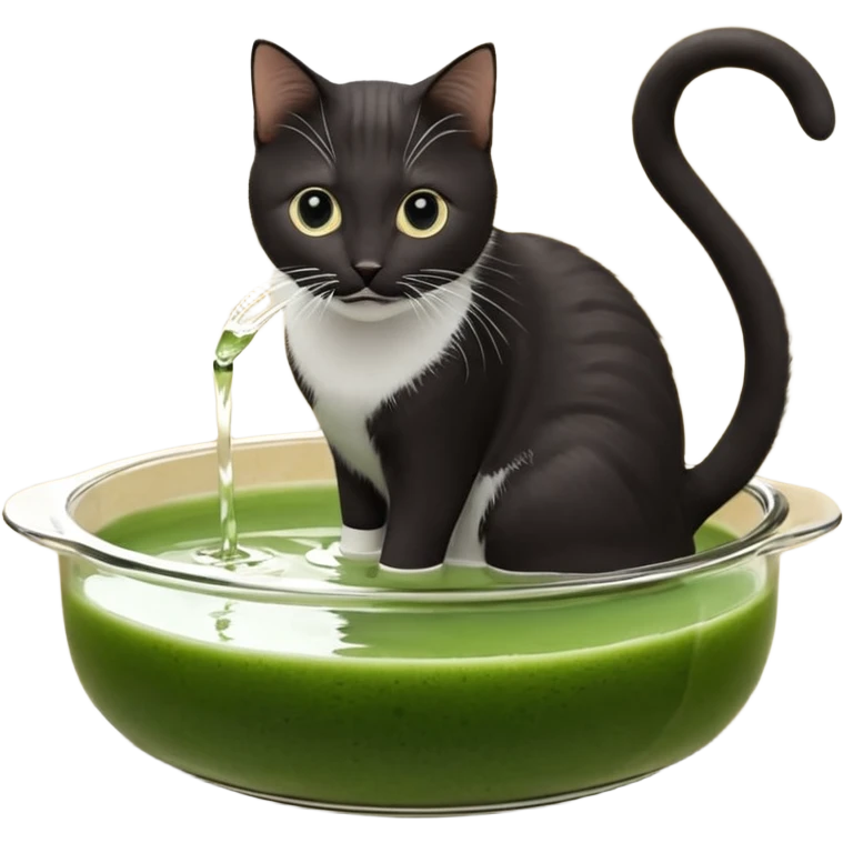 Котел с зеленой жидкостью внутри  emoji