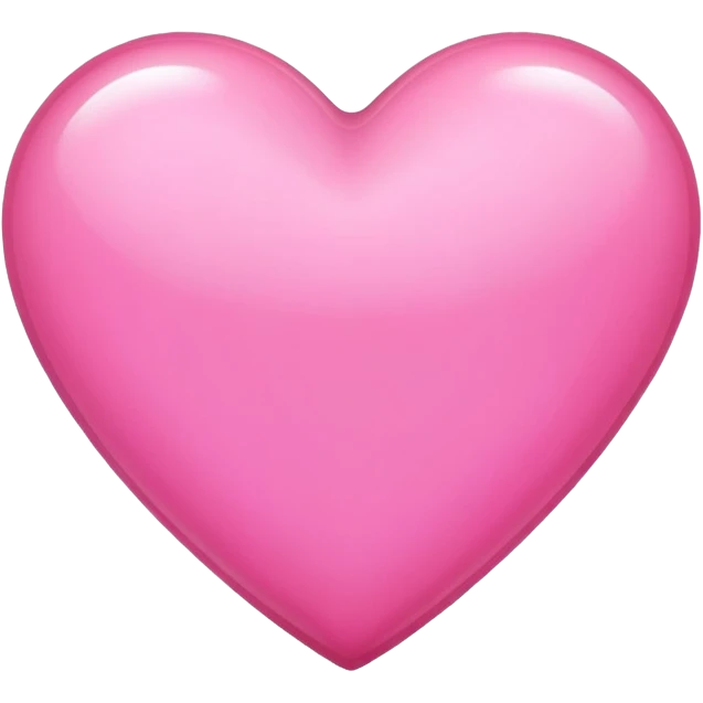 Pink heart emoji
