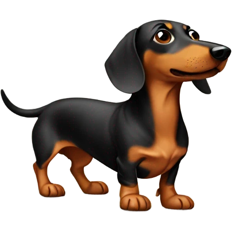 Weiner dog emoji