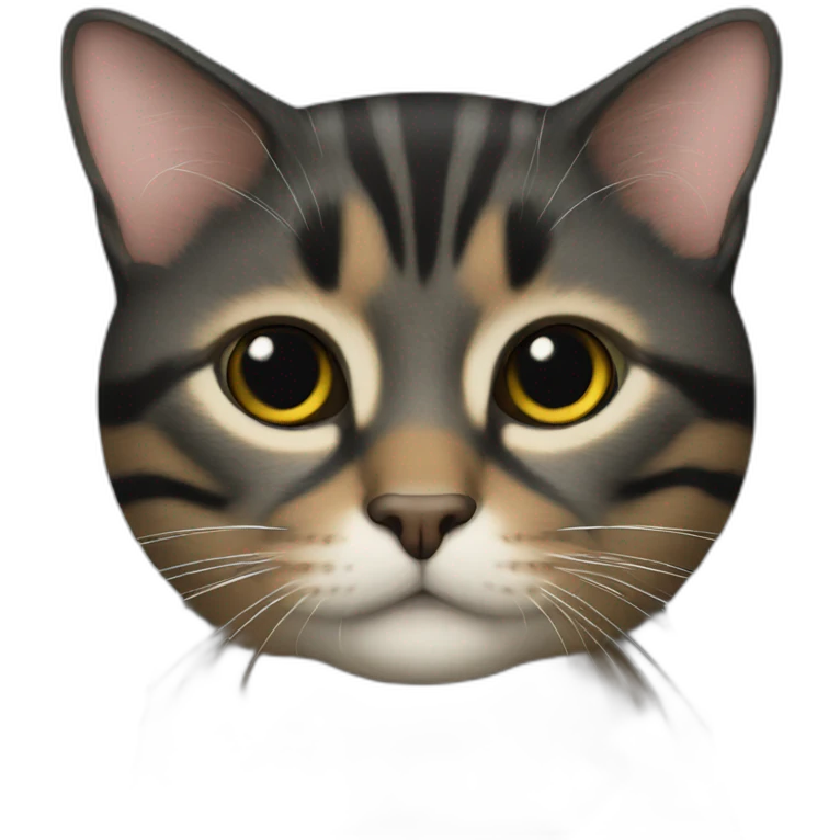 Gato negro emoji