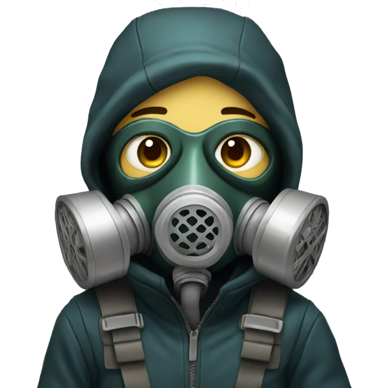 gas mask boy emoji