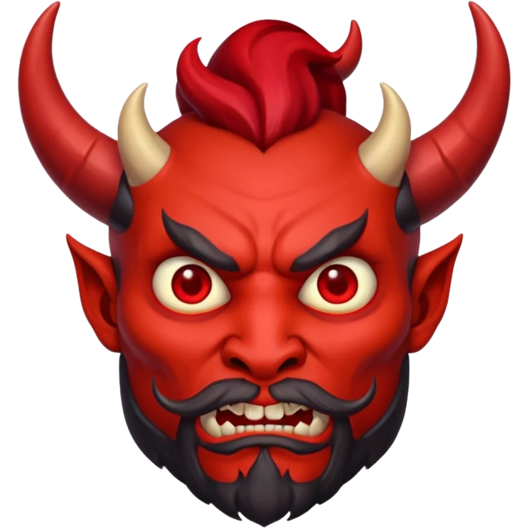 devil from bible emoji