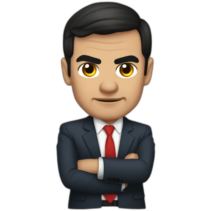 Pedro Sánchez diablo emoji