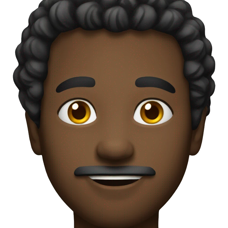 black man emoji