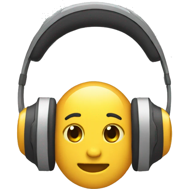 Headphone emoji