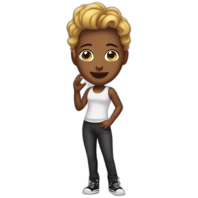 Singer emoji
