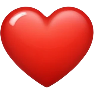 red heart emoji