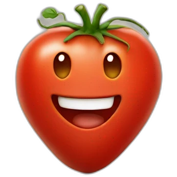 heart tomato smiling emoji
